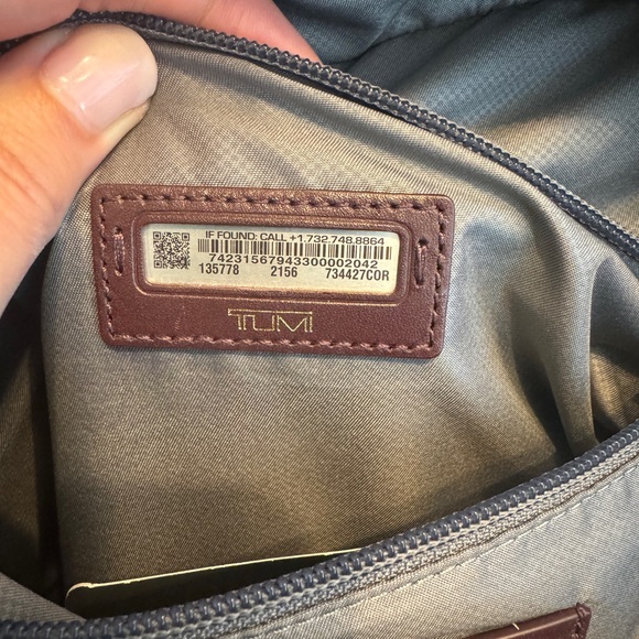 Tumi Gemma Leather Backpack in Cordovan - Picture 14 of 14